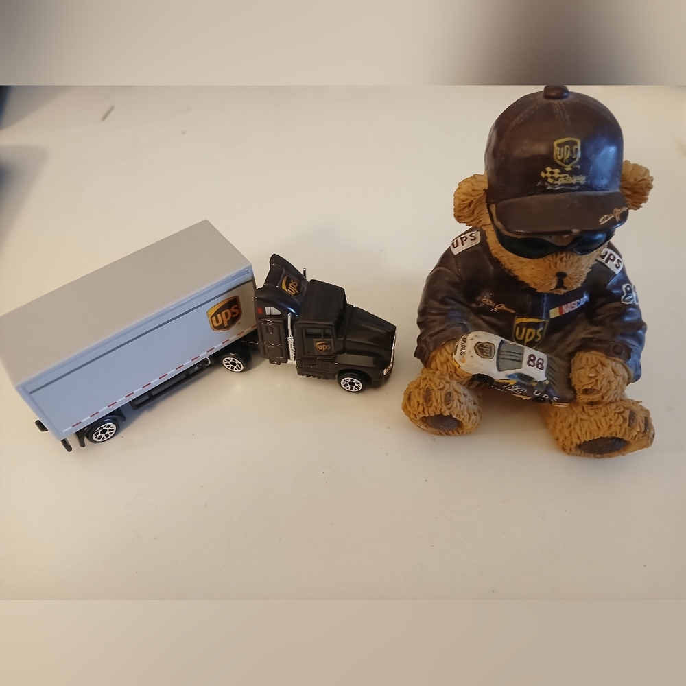 UPS Truck And Bear Lot